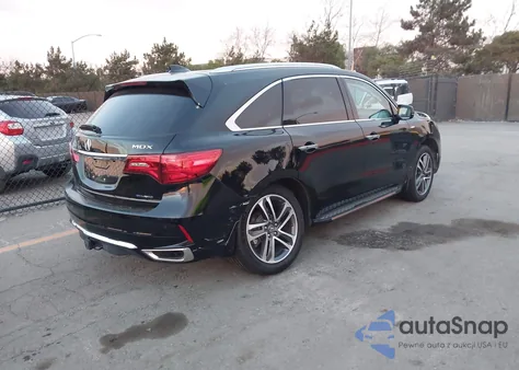 2019 Acura Mdx Sport Hybrid W/Advance Pkg из США, поврежденный, VIN 5J8YD7H72KL001753